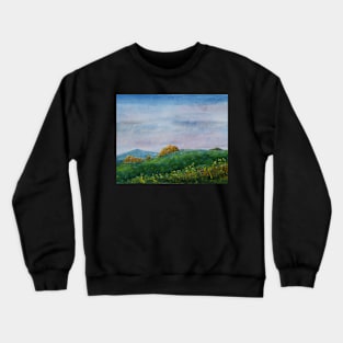 The Pinnacles - From Hervey Range lookout Crewneck Sweatshirt